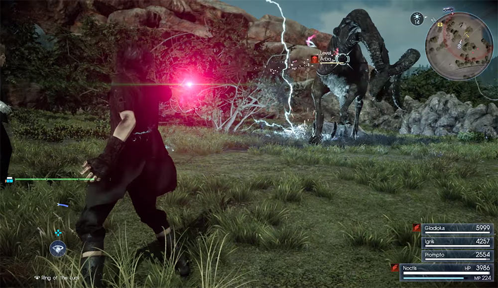 Final Fantasy XV Death Spell