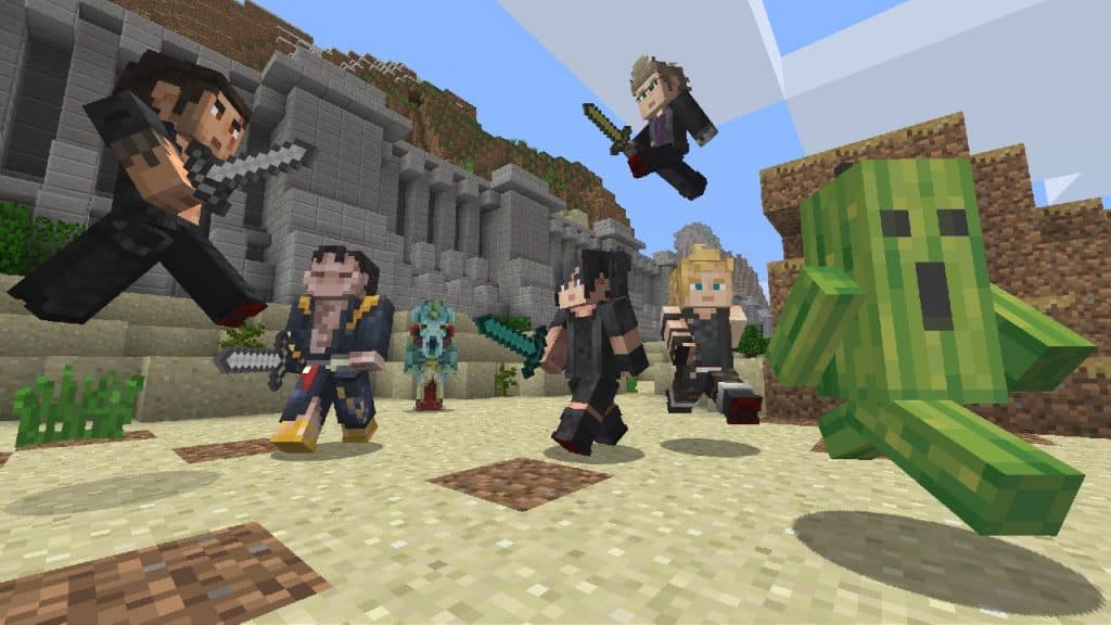 Final Fantasy XV Minecraft Skin