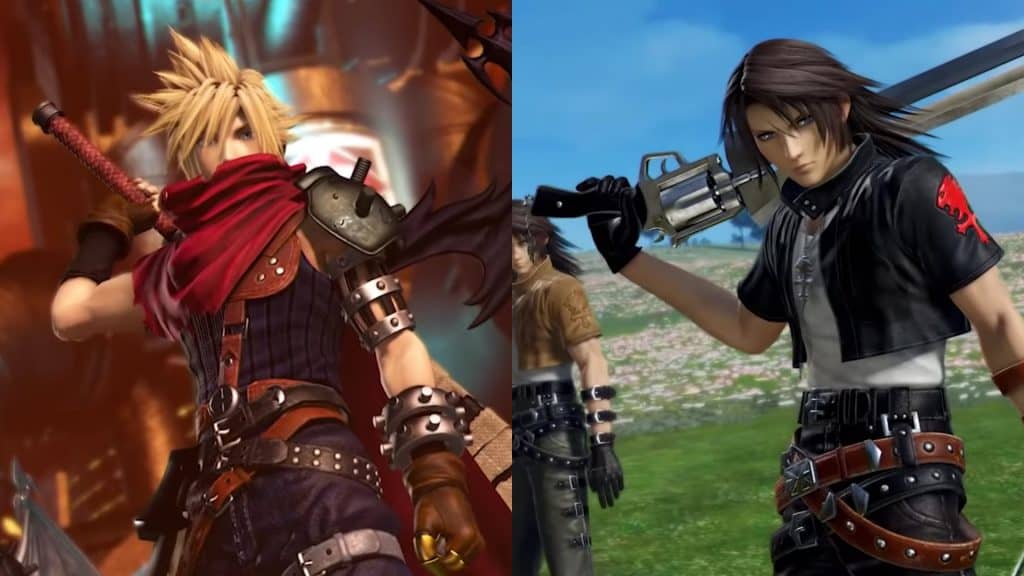 Squall and Cloud