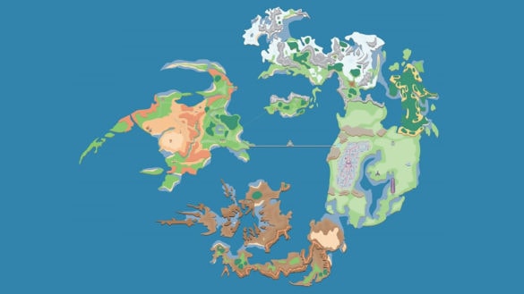 Final Fantasy VIII World Map