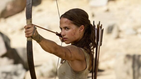 Alicia Vikander as Lara Croft