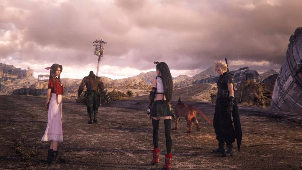 Final Fantasy VII Remake INTERmission ending