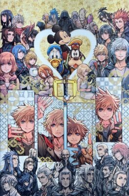Tetsuya Nomura, artwork per il 20° anniversario di Kingdom Hearts 