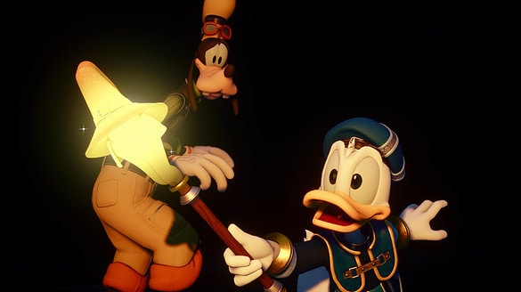 Paperino e Pippo in Kingdom Hearts IV