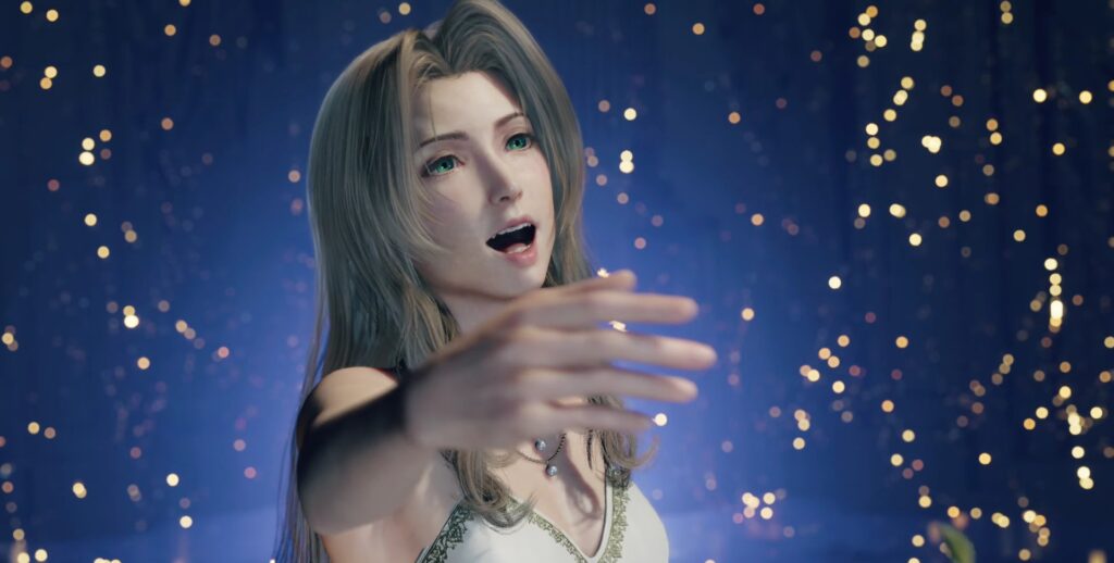Aerith al Gold Saucer