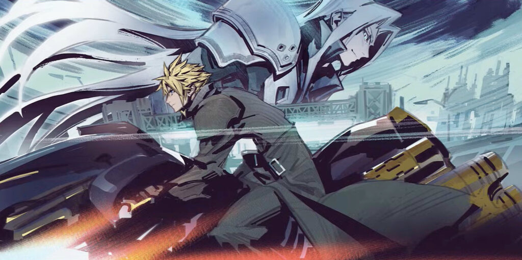 FFVII Ever Crisis - Advent Children artwork by Lisa Fujise