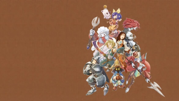 Final Fantasy IX party by Toshiyuki Itahana (25th anniversary)